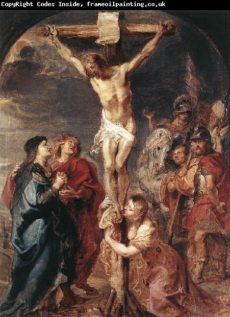 RUBENS, Pieter Pauwel Christ on the Cross ag
